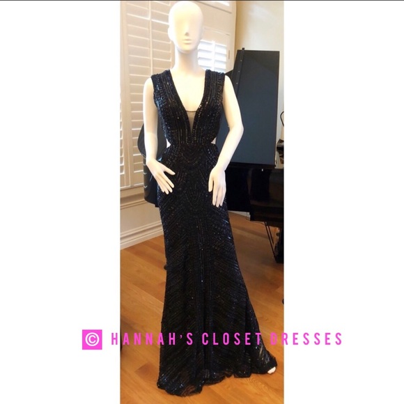 SOLD———Sherri Hill 51245 Dress - Picture 3 of 4